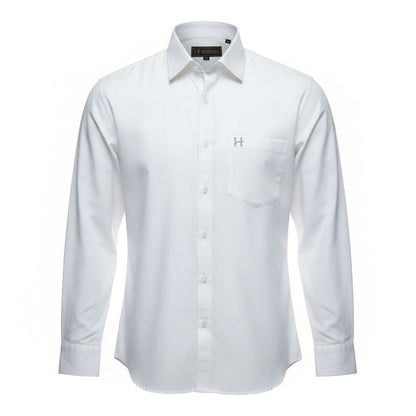 Hevastra White Oxford Shirt