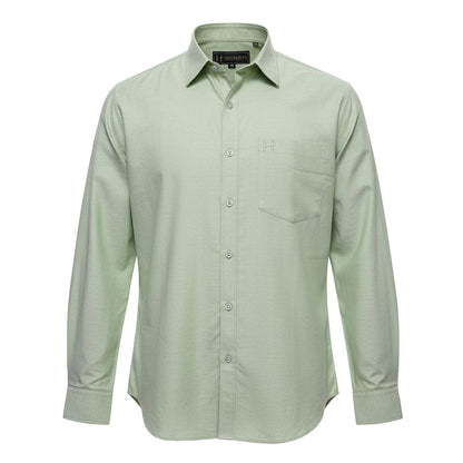 Hevastra Light Green Oxford Shirt