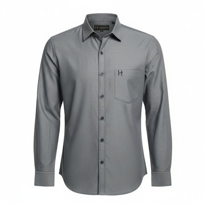 Hevastra Oxford Grey Shirt
