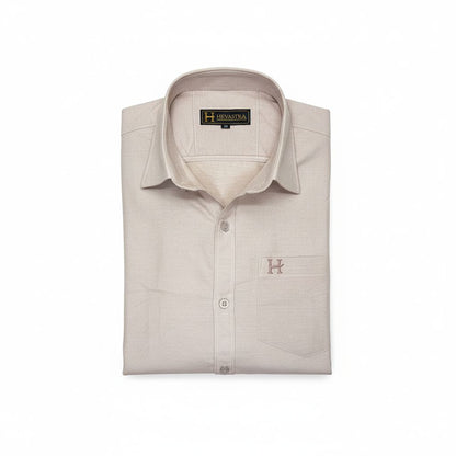 Dusty Rose Oxford Shirt by Hevastra